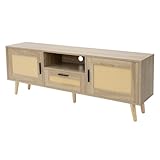 ML-Design Commode TV 140x50,5x30 cm Aspect Chêne, avec