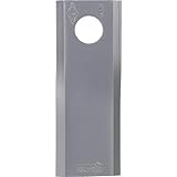 Couteau plié pour falcieuse rotative 122 x 45 x 4 gauche,