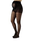 CALZITALY Collant de Maternité Voile à Pois | Collants