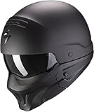 SCORPION Casque moto EXO-COMBAT EVO Matt Black, Noir,