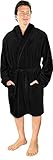 NY Threads Robe de chambre à col châle pour hommes,