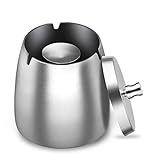 GothicBride Cendrier avec Couvercle Cigarettes Cendrier