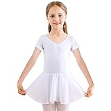 Bezioner Ballet Robe Filles Danse Justaucorps V-Cou