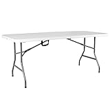 Home Vida Table Pliante de 1,8 m très résistante pour