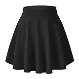 Femmes Basic Casual Taille élastique Trompette Mini