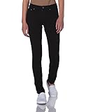 Nudie Jeans Skinny Lin, Jeans Mixte, Noir (Black Black),