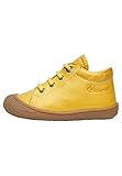 Naturino Chaussures Premiers Pas en Cuir, Jaune 26
