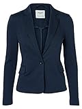VERO MODA VMJULIA LS BLAZER DNM NOOS, Veston Femme,