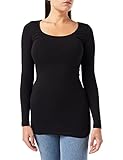 Vero Moda Femme Vmmaxi My Ls Soft Long U-neck Noos