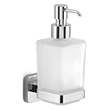 Gedy Tonga Distributeur de Savon Mural chromé en Acier