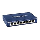 NETGEAR (GS108) Switch Ethernet 8 Ports RJ45 Métal