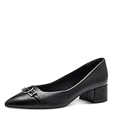 Tamaris Femme 1-22313-43 Escarpins, Cuir Noir, 38 EU