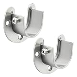 SAYAYO Support Tringle Rideaux Support Barre Penderie