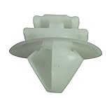 20 x Clips Agrafe Plastique Moulures et Bandeaux -