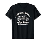 Deux roues toujours moto Cafe Racer T-Shirt