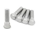 SHUNCHG 5 pcs Goujons de Roue M12x1,5, Longueur 48mm