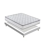 TEENO-Matelas en Mousse(160 x 200, 22CM) + Sommier