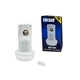 HDSAT HD101 LNB Single Tête Parabole Universelle Full