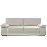 CAVADORE Corianne Canapé 3 Places en Similicuir avec