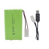 ZYGY 9.6V 2800mah AA Batteries Rechargeables avec Prise