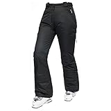 Trespass Lohan Pantalon de ski Femme Noir FR : L (Taille