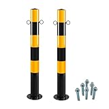 Poteaux de Signalisation 75CM en Métal - Poteau Parking