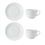 Mikasa MKCHTCUPPK2 Lot de 2 tasses à thé et soucoupes