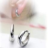 AQUALITYS 925 Argent Sterling Boucle d'oreille Simple