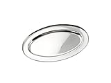 ROYAL NORFOLK 7972030 Plat Plat INOX Ovale 30 cm R,