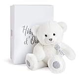 Histoire d'Ours - Peluche Ours - Blanc & Pailleté Argenté