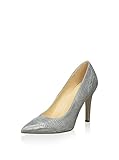 CAFèNOIR Femme Escarpins Mxp603, Argent, 37 EU