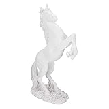 Nicoone Figurine cheval, statue en résine sculpture