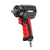 Anesty Mini Clé à Chocs Pneumatique 1/2", 1200 Nm Boulonneuse