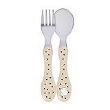 Lässig Paire de Couverts en Acier Inoxydable Rosé