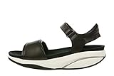 MBT Malia W, Sandales Bout Ouvert Femme, Noir (Black