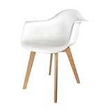Deconation Fauteuil Scandinave avec Accoudoirs | H
