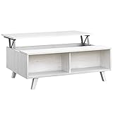 COMIFORT Table Basse avec Plateau Relevable - Table