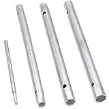 DAKCOS 4PCS jeu de clé à pipe cle tube clés à bougie