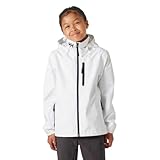 Helly-Hansen Crew Hooded Jacket Veste, 001 Blanc, 10