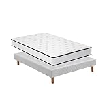 TEENO-Matelas 140 ×190 en Mousse + Sommier 140 ×190
