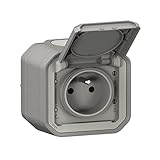 LEGRAND - Prise Etanche IP55 avec Terre Plexo - Prise