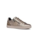 Geox Femme D Blomiee E Basket, Taupe, 38 EU