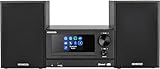 Kenwood M-7000S-B Microchaîne Noir avec Bluetooth,