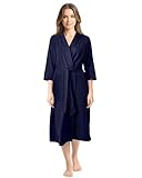 NY Threads Robe de Chambre Luxueuse en Coton Tricoté