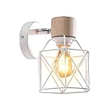 Applique Murale Intérieur Vintage Lamp Murale E27 avec