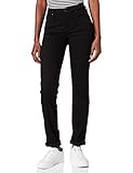 Lee Marion Straight Jeans Femme, Noir (Black Rinse