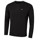 Calvin Klein Hommes Ras du Cou en Coton Doux Pull -