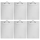 Amazon Basics Lot de 6 porte-blocs à pince standard