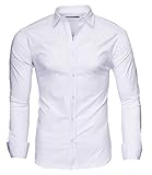 Kayhan : Chemise Homme, Deux Faces als UNI blanc M