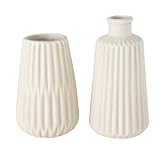 Boltze Esko Lot de 2 vases à Fleurs en céramique Ø